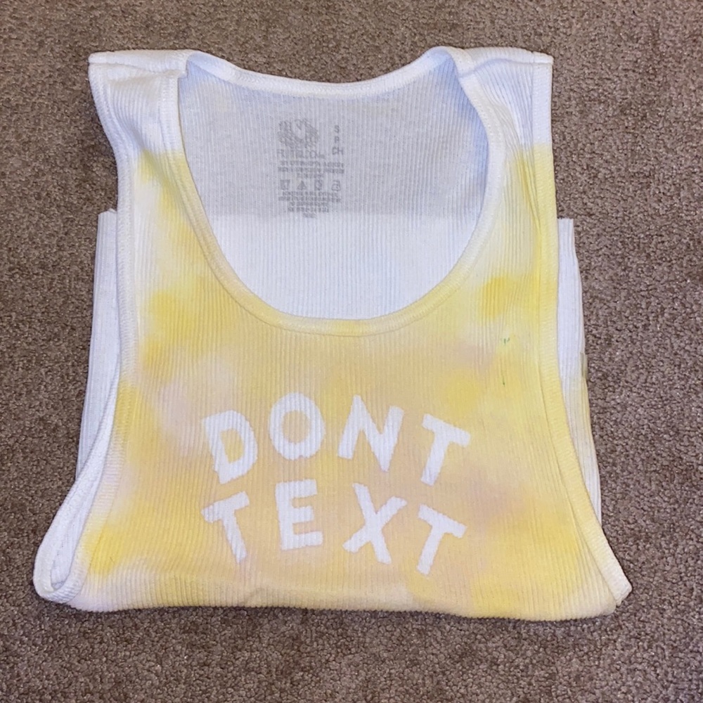 Cute cropped tank top